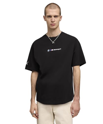 PUMA | BMW M Motorsport Sportswear Men's Graphic Print Relaxed Tee II | Black | XS