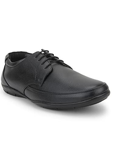 Liberty Mens AVN-61E Black Formal Shoes - 8 UK (42 EU)