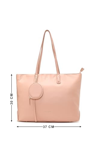 Women Pink Casual Handbag