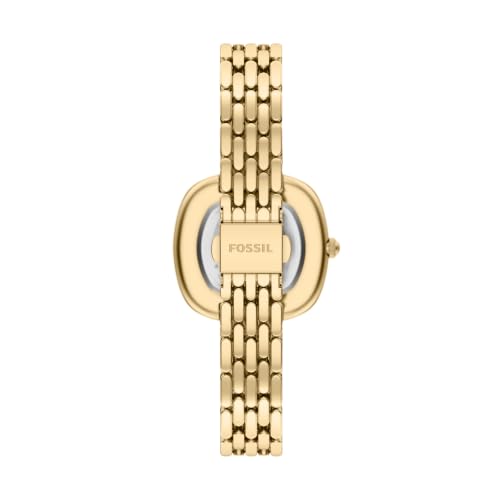 Fossil Genevive Gold Quartz Stainless Steel Watch ES5506