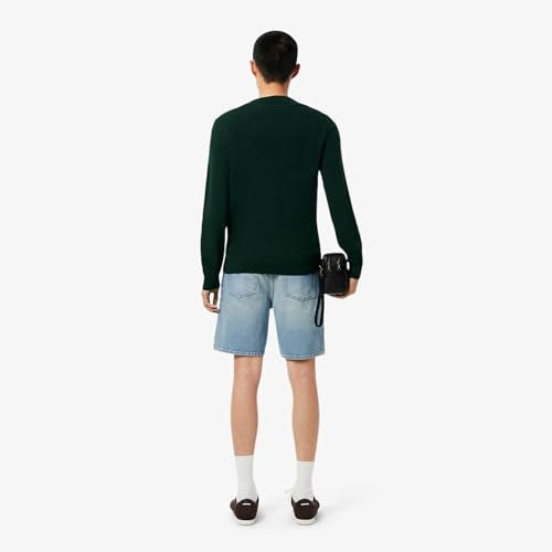 Lacoste Straight Fit Denim Bermuda Shorts