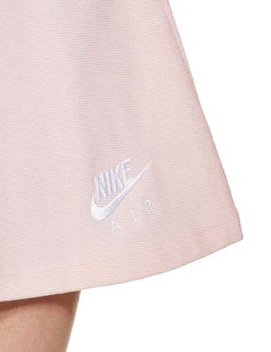 Nike Women's Regular Fit AS W NSW AIR Pique Skirt (DO7605-610_Atmosphere/White