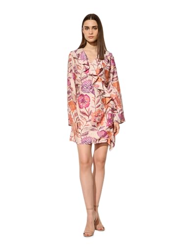 ONLY Women's Viscose Blend A-Line Mini Dress (9018962-White Swan_White