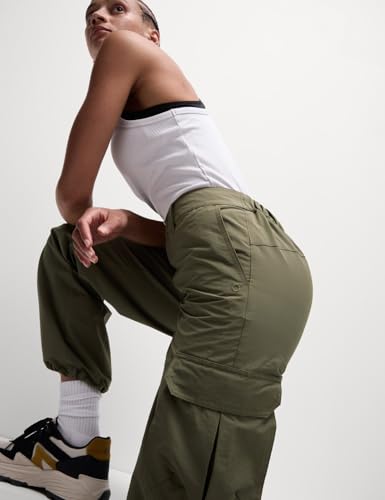 Marks & Spencer Stormwear™ Cargo Wide Leg Trousers Dark Khaki