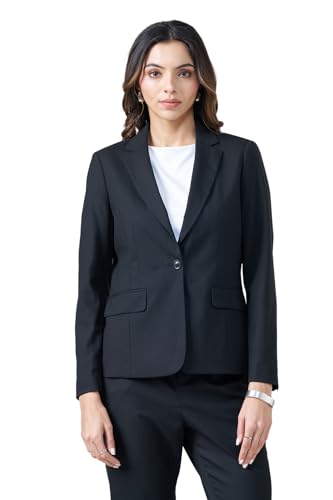 Annabelle by Pantaloons Womens Blazer_SS26WWANOWR00016M54A165_Jet Black_L