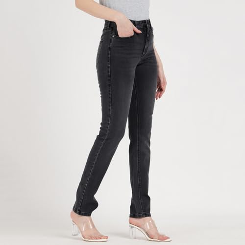 GUESS Tourmaline Mid Solid High Rise Skinny Jeans Black