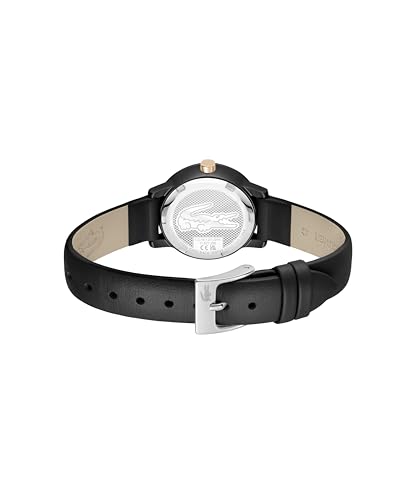Lacoste 12.12 Swift Women’s Watch, 3H Swiss Quartz, Black, Tamanho exclusivo, Swift