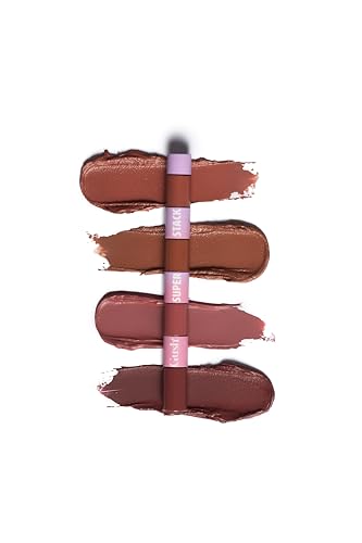 Gush Beauty 4-in-1 Matte Liquid Lipstick Dark Nude, Waterproof | 8.4ml
