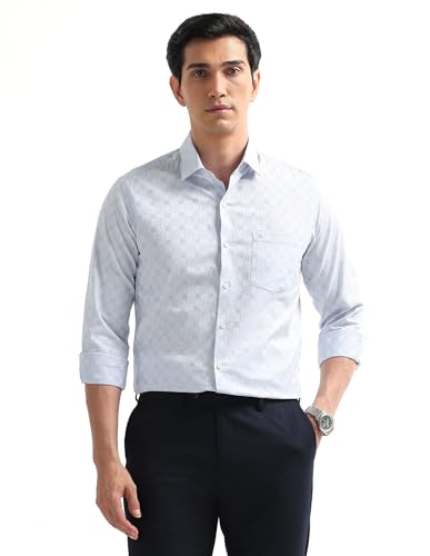 Arrow Blue Formal Shirt_ARAEOSH2979_38