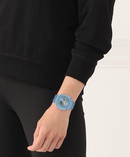 Lacoste LC33 Women’s Analog-Digital Quartz Watch with Chronograph, Alarm and Calendar, Light Blue, 40 MM, Modern