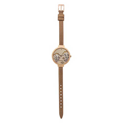 TEAL BY CHUMBAK Round Dial Analog Hand Watch for Women, Gifts for Women/Girls/Ladies, Stylish Fashion Watch for Casual/Work