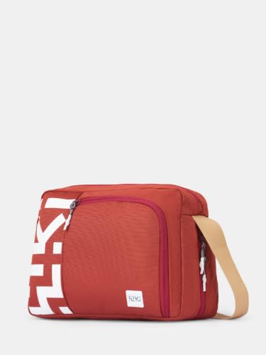 Wiki Oasis Sling Luggage Trolley Bag-31 cm(12.5L), Durable Polyester, No Lock, Premium Zippers, 360° 8 Silent Wheels, Carry On Trolley for 1-2 Day Travel, Green(Tlp_Grn)