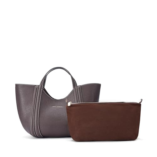 Lino Perros Voyage Cassis Coffee Satchel Bag
