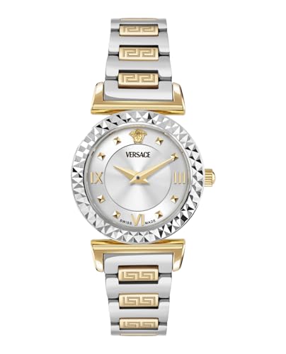 Versace Mini Vanity 27 mm Silver Women Analog Watch- VEGFA0525