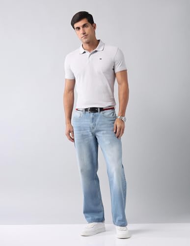 AD by Arvind Indigo Baggy Fit Mid Rise Jeans