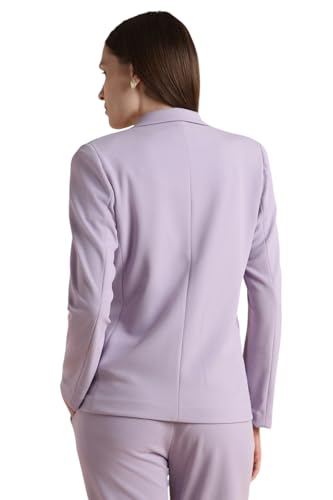 Van Heusen Women's Regular fit Blazer VWKZCRGFY07691_Lilac