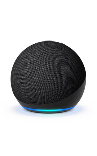 Amazon Echo Dot (5th Gen) | Smart speaker with vibrant sound, Motion Detection, Temperature Sensor, Alexa and Bluetooth| Black