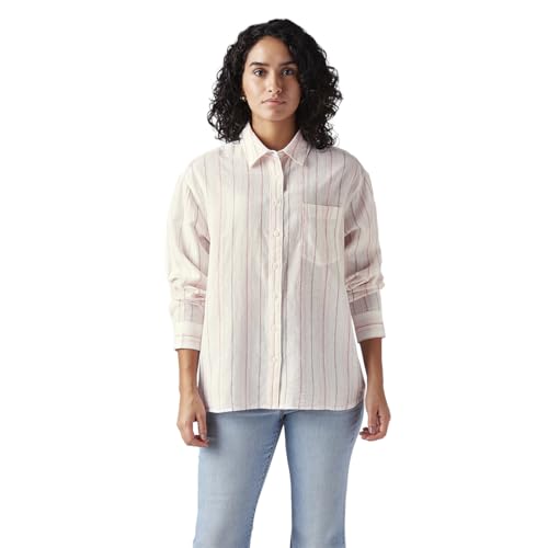 Levi's Women's Striped Relaxed Fit Shirt