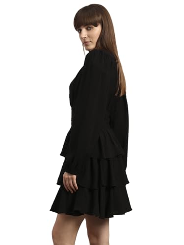VERO MODA Womens Mini Dress Black