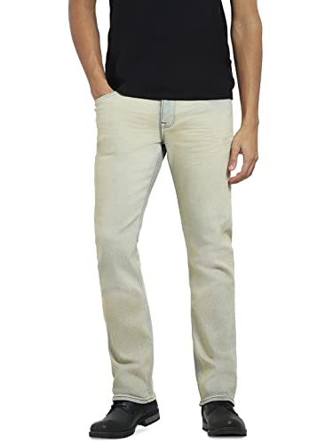 Jack & Jones Men's Cotton Blend Regular Fit Blue Jeans_34