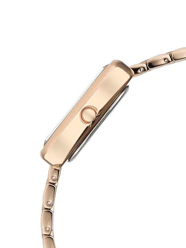 Fastrack Vyb Aurora with Quartz Analog Rose Gold Dial Rose Gold Alloy Strap Watch for Girls - FV60128WM02W