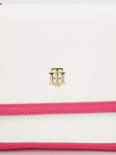 Tommy Hilfiger Solid Pink Pu Sling Bag