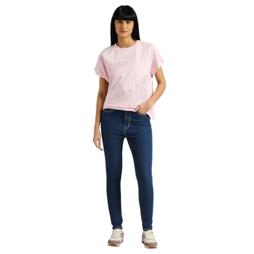 Pepe Jeans Women's Oversized Fit T-Shirt (PL505934_Pink