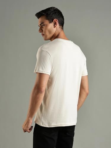 Tommy Hilfiger Embroidered Logo Regular Fit Cotton T-Shirt