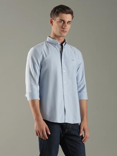 Solid Regular Fit Cotton Shirt