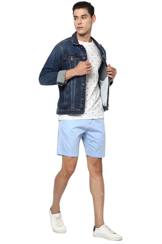 FOREVER 21 men's Boyfriend Shorts (589759_Blue