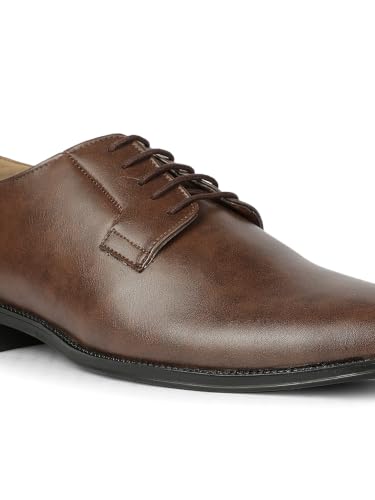 Bata CUZCO Derby Men Formal Lace-up Derby Shoes - Dark Brown (6 UK) (8214298)