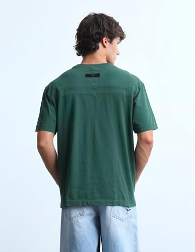 Flying Machine Graphic Printed Relaxed Fit T-Shirt