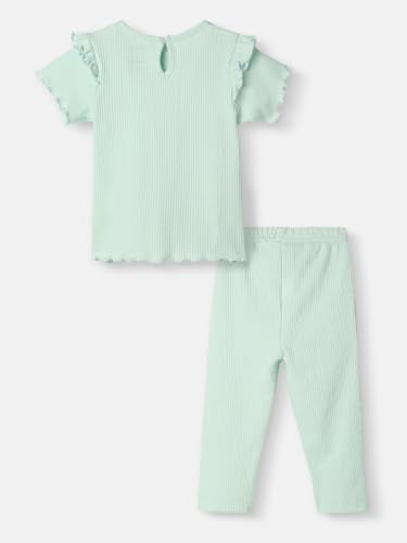 Nautinati Girls' Cotton Minnie Mouse Print Set | Age 0-2 Years