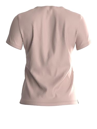 GUESS Women Pink Printed Round Neck T-Shirt