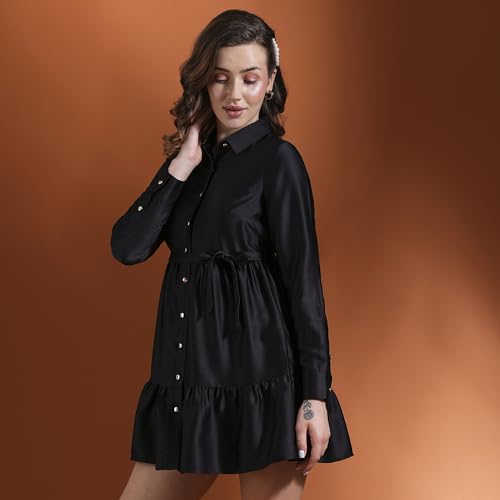 Globus Women Dress (GS567979_Black_M)