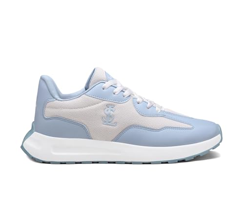 LOUIS STITCH Women’s Frost Blue Lightweight Athleisure Sport Shoes | Lightweight Casual Sneakers | Sporty Lace-Up Sneaker and Athleisure Wear| Perfect for Casual, Gym & Travel Wear | LSLD-AT-RF01 | UK-7
