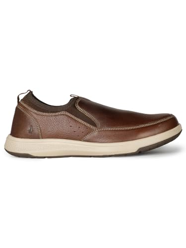 Hush Puppies Skate Slipon Men's Dark Brown Casual Shoes - 9 UK (8554108)