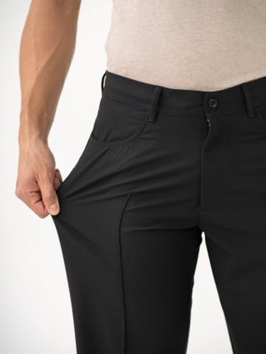 The Pant Project Relaxed Fit Korean Pintuck Pants for Men | Stylish Relax Fit Men's Wear Trousers for Office or Party | Mens Fashion Dress Trouser Pant