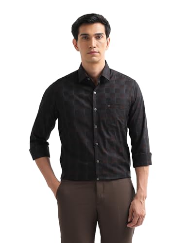 Arrow Brown Formal Shirt_ARAEOSH2940_39