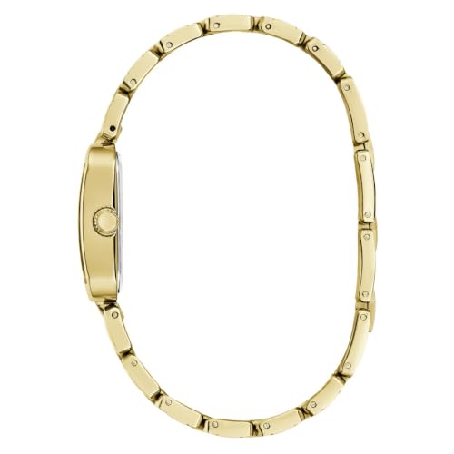 GUESS Rectangle 28mm Burgundy Dial Analog Women Watch - GW0865L9