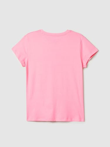 Max Girls Cotton Regular Fit Printed Round Neck Half Sleeve T-Shirt - Pack of 3, Blue, 15-16 Years