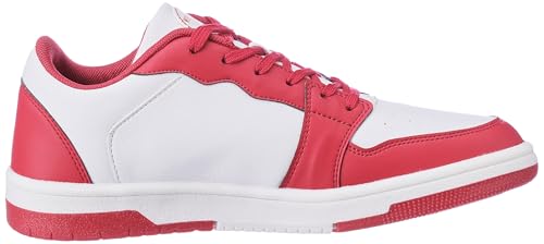 Woodland Men's White/Red PU Casual Shoes-8 UK (42EURO) (OSNK 4987023)