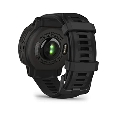 Garmin Instinct Crossover Solar,Tactical Edition, Black