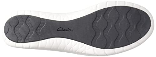 Clarks Women Adella Step Walking Shoe Black Knit UK-4