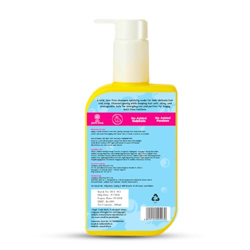 KT KIDS Peppa Pig Cleansing Shampoo Pediatrician Approved Ages 3-12 Year Mild Formula Enriched with Green Apple & Watermelon 200ml
