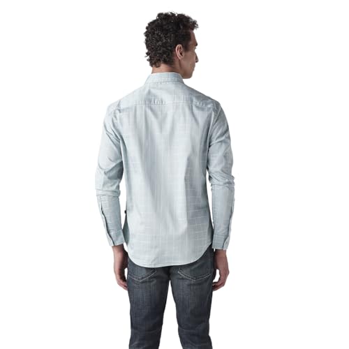 Levi's Men's Checkered Slim Fit Shirt Blue