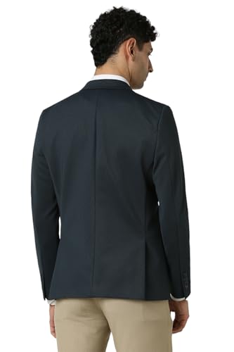 Van Heusen Men's Blazer (VHBZVKULFH64310_Navy