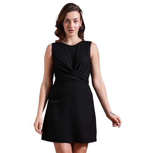 Globus Women Dress (GS567947_Black_M)