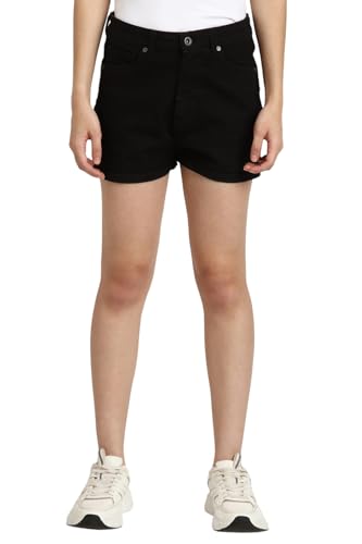 FOREVER 21 women's Bermuda Shorts (FWS24CSRE0008_Black