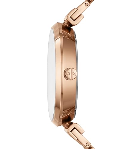 Armani Exchange Analog Silver Dial Women's Stainless Steel Watch-Ax5901